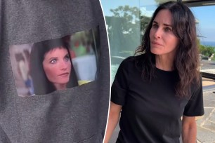 Courteney Cox makes fun of her 'Scream' bangs and questionable hairstyles in Instagram video