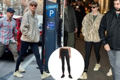 Taylor Swift wearing lululemon leggings