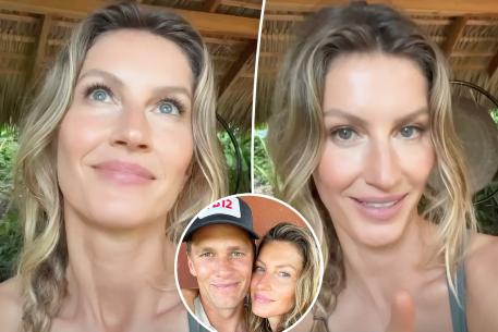Gisele Bündchen says she’s working on not taking ‘things personally’ after ex Tom Brady posted cryptic quote about a ‘lying cheating heart’