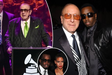 Clive Davis and Diddy