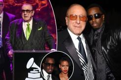 Clive Davis and Diddy