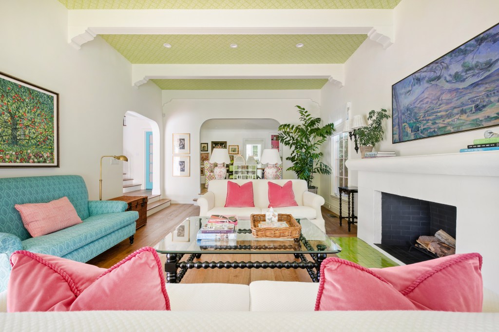 Interior of Emma Stone's Los Angeles home